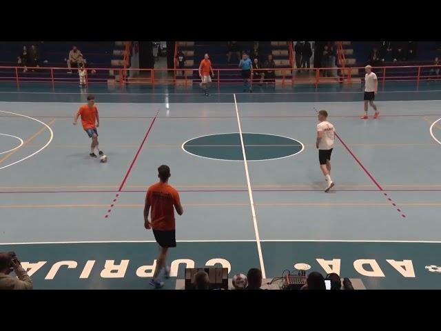 XI futsal turnir Ćuprija 2024 Doktori Aleksinac VS Metal Promet Milićević