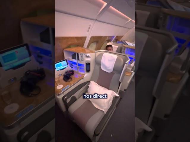 Emirates A380 vs 777 Business Class