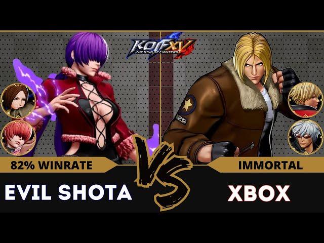 KOFXVEVIL SHOTA (O.Shermie/Whip/Shermie) vs XBOX (Rock/K'/Terry)Replay Match - 10/24