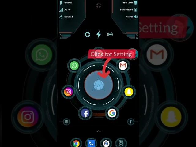 Get Hi-Tech Look & Jarvis in Your Phone #shorts #trending #trend #youtube #ad #top #viral #travel
