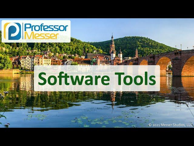 Software Tools - N10-008 CompTIA Network+ : 5.3