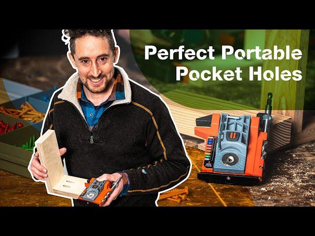 Perfect Portable Pocket Holes with the Armor Tool Pocket Hole Mini Jig