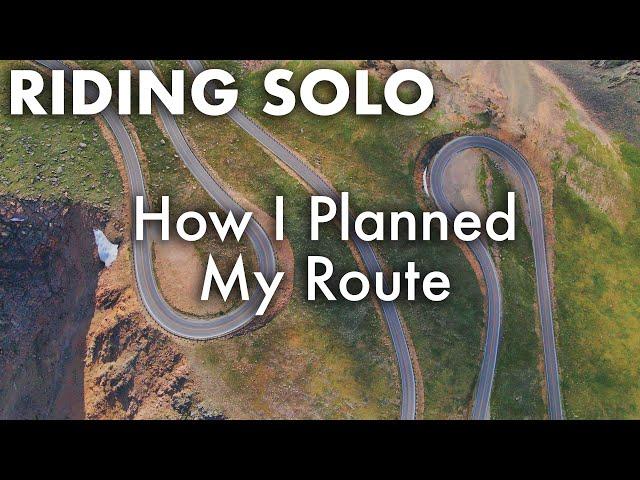 Riding Solo | How I Planned My 6,000 Mile Motorcycle Route