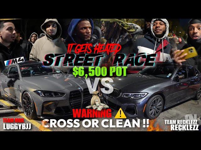 HEATED CLEAN OR CROSS?!MBK G82 M4 BMW VS M340 STREET RACE GETS UNBELIEVABLE WHAT JUST HAPPENED 