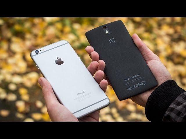 iPhone 6 Plus vs OnePlus One: Битва Фаблетов!