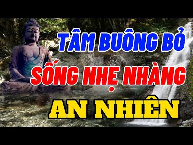 Tâm Buông Bỏ Sống Nhẹ Nhàng An Nhiên - Khổ Đau Tại Tâm - Biết Buông Bỏ Đời Tự Khắc Sẽ Bình Yên