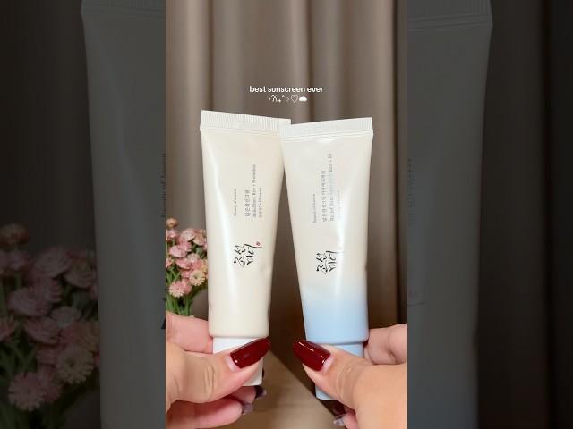 korean sunscreen on top!! 🩷 #sunscreen #koreanskincare #kbeauty #skincare #beauty #catherinemaaaae