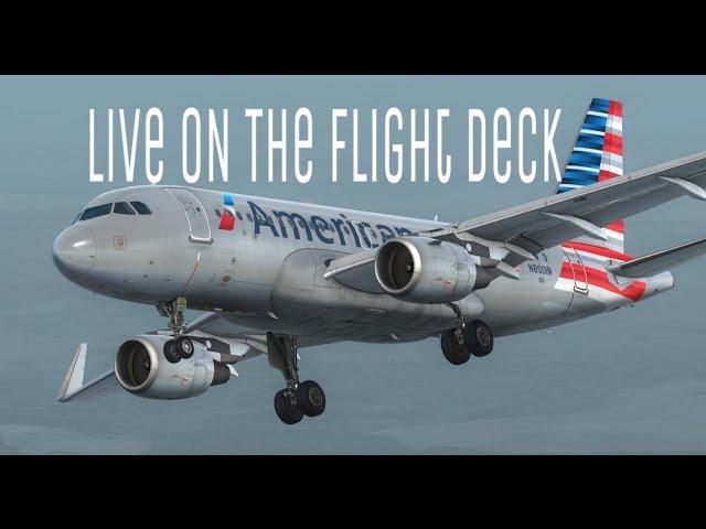 LIVE ON THE FLIGHT DECK