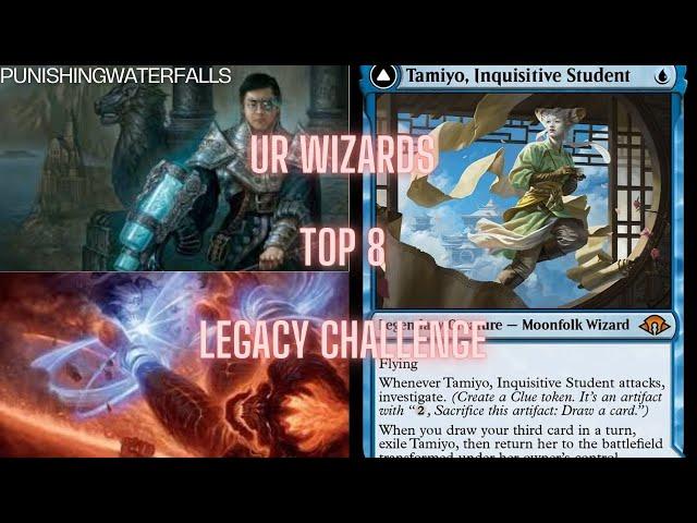 LEGACY CHALLENGE TOP 8 w. UR WIZARDS! Bolt, Snap, Bolt is back baby. So much grind, so much fun. MTG