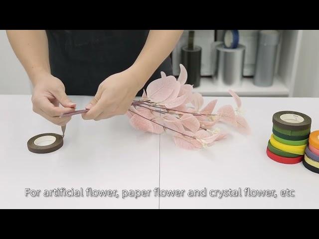 Green tape for flowers