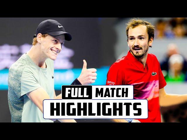 Sinner on Fire  - Jannik Sinner vs Daniil Medvedev QF Highlights - Shanghai Open 2024