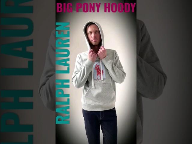 Big pony hoody by Ralph Lauren unisex size: M L XL XXL #short #shorts #ralph #hoody #style #fashion