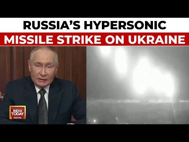 Russia-Ukraine War Updates: Russia Fires Hypersonic Missile At Ukraine, Putin Warns Of More Strikes