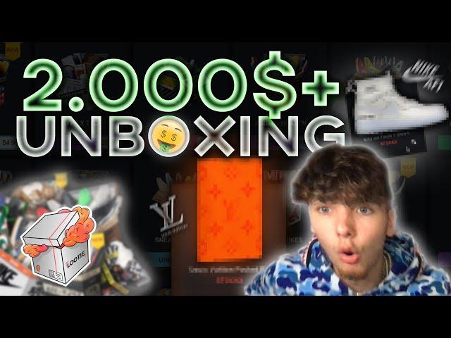 Insane Lootie Mystery Box Unboxing - PULLED Jordan 11's, Louis Vuitton, OFF White's and more!