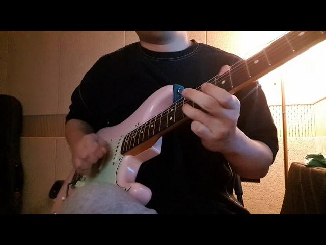 Am blues style guitar solo play(Am펜타토닉solo)