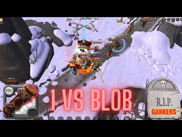 1 vs 10 GANKERS (R.I.P.)  | Albion Online Anti Gankers