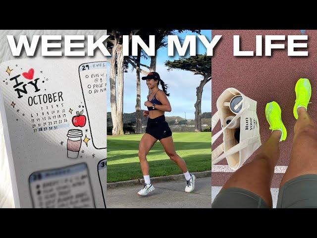 WEEK IN MY LIFE | NYC Marathon Training, My Running Essentials + Productive Days at Home!