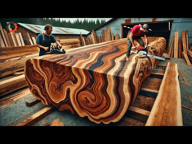 Explore The Giant Wooden Workshop: From Giant Wooden Trees To Luxurious Dining Tables #75