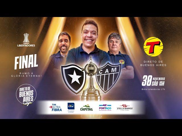 Botafogo x Atlético Mineiro | Libertadores #AOVIVO | Final - 30/11/24