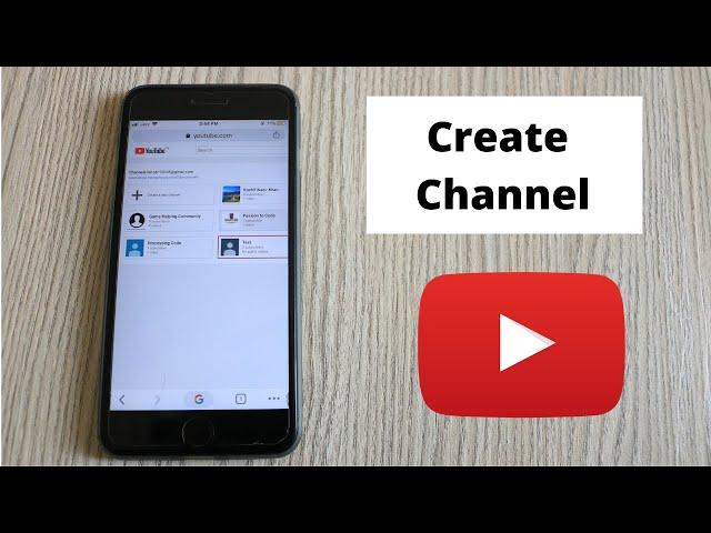 How to Create YouTube Channel on iPhone (Quick & Simple)