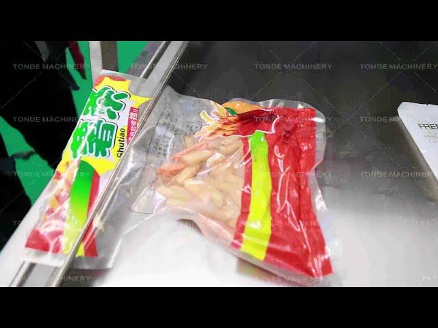 TONDE potato chips vacuum sealing machine