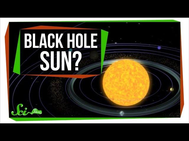 If the Sun Became a Black Hole, Would Earth Fall In?