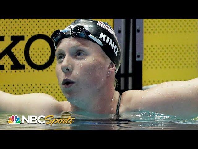 Lilly King holds off Efimova to win FINA 50m breaststroke crown | NBC Sports