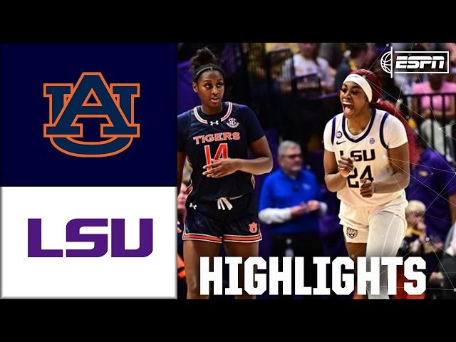 Auburn Tigers vs. LSU Tigers | Full Game Highlights | ESPN College Basketball