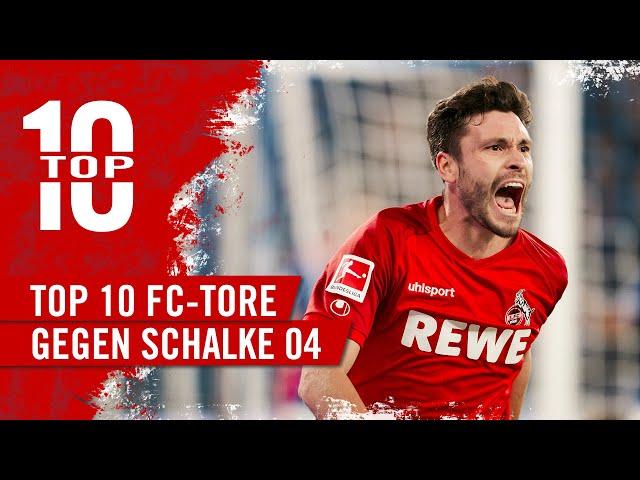 TOP 10 TORE | 1. FC Köln gegen den FC Schalke 04 | Bundesliga | Podolski | Hector | Modeste