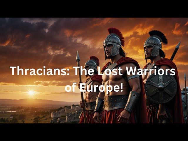 Europe's Most FEARSOME Warriors | The Thracians #ancientcivilizations #history