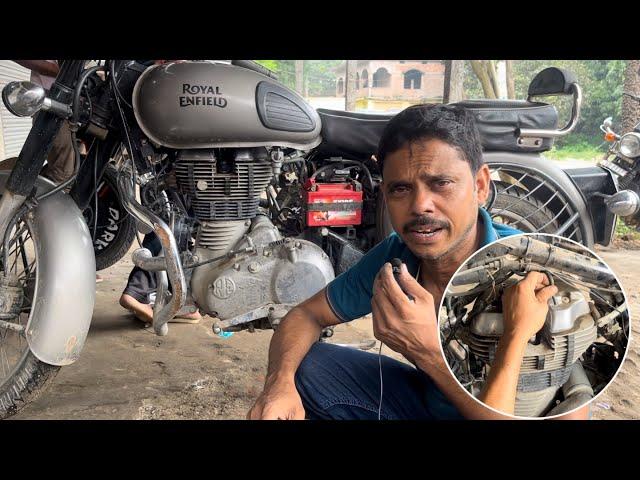 royal enfield bike slow per bike missing kar raha he karan kay he dekhye