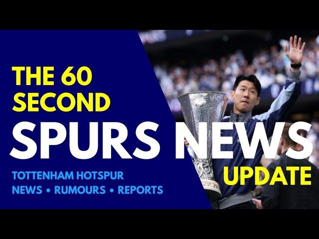 THE 60 SECOND SPURS NEWS UPDATE: Son's Possible Move to Saudi Worth Over £25M Per Year! Marc Guéhi