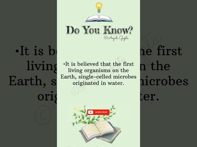 #do_you_know #water | By Anjali Gupta