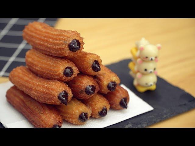 Chocolate Stuffed Churros - チョコレートチュロス