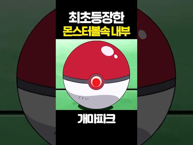 최초로 등장한 몬스터볼 속 내부 모습!