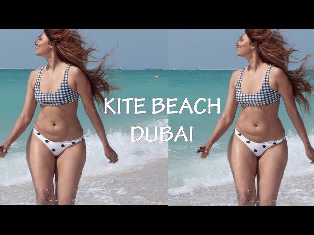 EXPLORING THE AMAZING KITE BEACH DUBAI | Bosslady Shruti