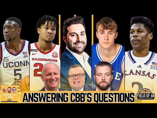 Answering College Basketball's BIGGEST Questions | Jeff Borzello asks away! | DTF PODCAST