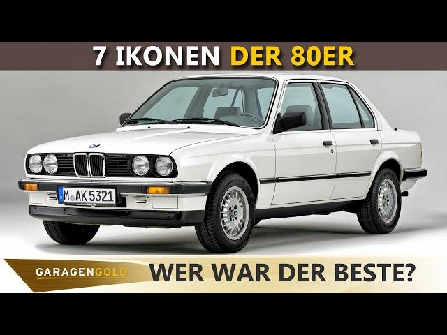 Ikonen der 80er  - 7 erfolgreiche Garagengold-Kult-Autos