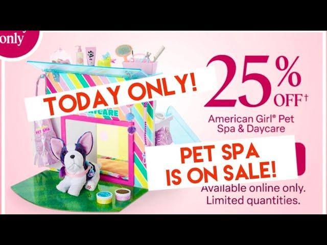 AG American Girl News: Deal of the Day — Pet Spa and Daycare, Perfect for Summer McKinny GOTY 2025