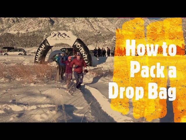 How to pack a Drop Bag