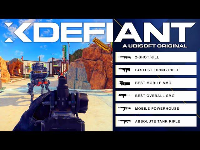 XDefiant: 6 Dominant Weapons You NEED to Use... (XDefiant Best Guns)