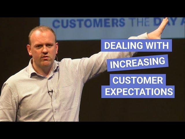 Dealing with increasing customer expectations. Full keynote (20 minutes) by Steven Van Belleghem