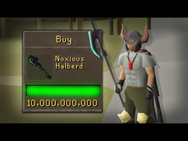 YOU *NEED* TO BUY THE NOXIOUS HALBERD! (BROKEN IN CHEAP GEAR) + 35B GIVEAWAY! - RuneWild RSPS