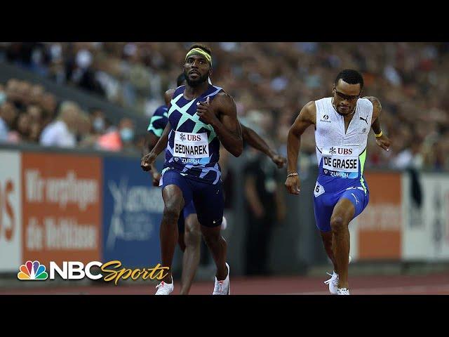 American Kenny Bednarek crashes the party for men's 200m win at Diamond League Zurich | NBC Sports