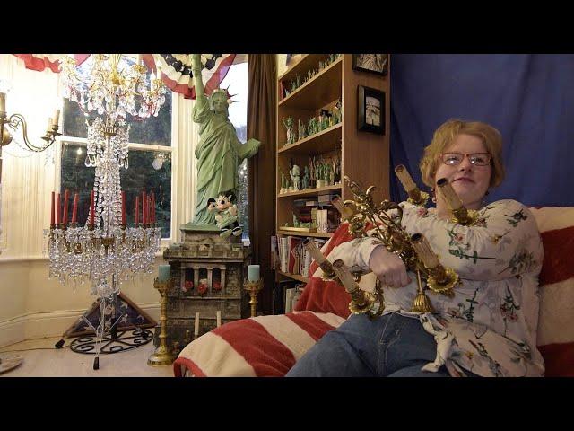 Woman Falls In Love With Chandeliers