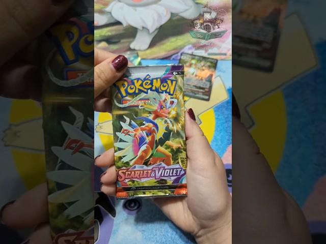 Gas or Bust Pt 2. Scarlet and Violet Pack Opening! #pokemon #poketube #pokemoncards #shorts