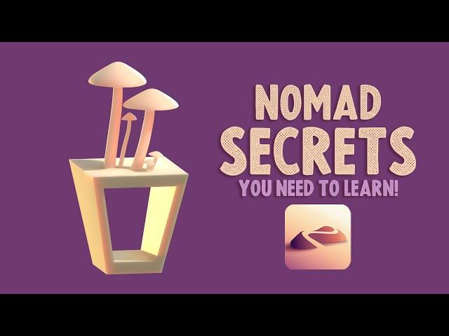 A Hard Surface Secret you should know! Nomad Sculpt Quick Tutorial: Edit a Box like a Cylinder