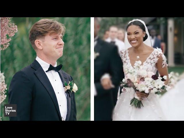 Olympic Gold Medalist Tara Davis-Woodhall & Husband Hunter Woodhall's Romantic Texas Wedding