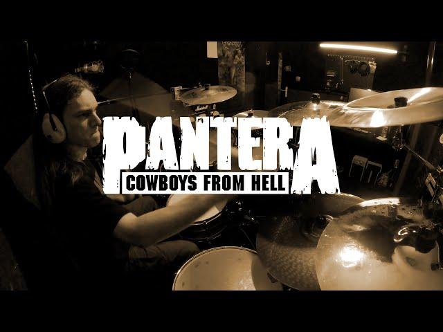 Pantera - Cowboys from Hell Drum Cover