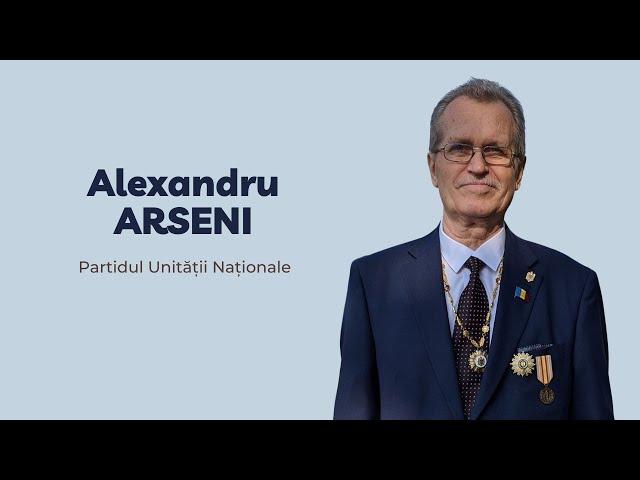 SAPERE AUDE ⎮ Alexandru ARSENI ⎮ Partidul Unității Naționale⎮#ÎndrăzneșteSăȘtii